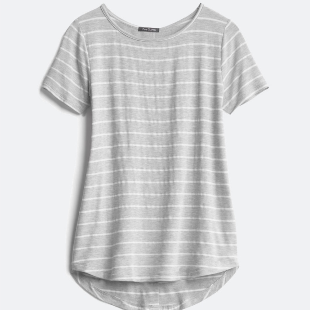 PINK CLOVER - Daisee Button Back Detail Knit Tee - Size XXL